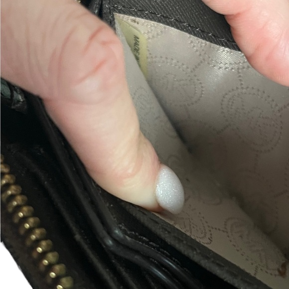 Michael Kors Brown “Jet Set”Wristlet Wallet - Picture 11 of 17